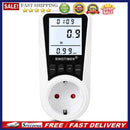 Digital LCD Power Meter Wattmeter Socket Watt Monitor Electricity Energy Mete