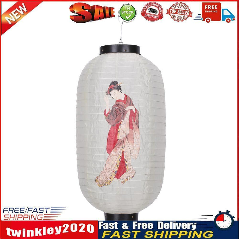 10 inch Customized Chinse Style Character Painted Lantern for Hanging (C) Newly