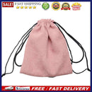 Casual Solid Messenger Bag Women Plush Drawstring Fashion Clutch Shoulder Totes