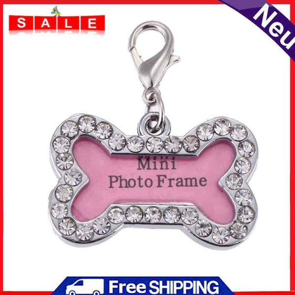 Pet Cat Dog ID Keywords Custom Personalized Bone Shape