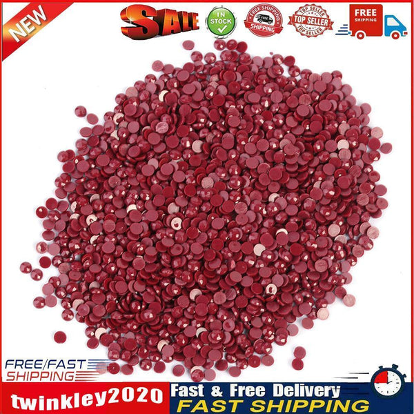 Round Drills Package DIY Embroidery Diamond Painting Rhinestones (DMC 814) Newly