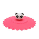 Cute Anti-dust Silicone Glass Cup Cover Coffee Seal Lid Cap (Panda)