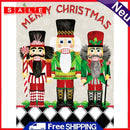 Diamond Painting Merry Christmas Nutcracker Full Round Drill Picture for Home