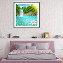 5D DIY Diamond Painting Waterfalls Full Drill Embroidery Cross Stitch Picture