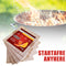 Kindling Wood Fire Starter Sticks - Safer & Quicker BBQ Burning Firestarters