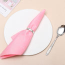 Wedding Square Napkin Satin Fabric Table Napkins Cloth Pocket Handkerchief