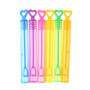 24pcs Funny Kids Outdoor Soap Bubble Bottles Toys Home Wedding Decor(Heart)
