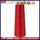 Glitter Stitch Yarn Sewing Thread Woven Embroidery Knitting Silk Line(Red)