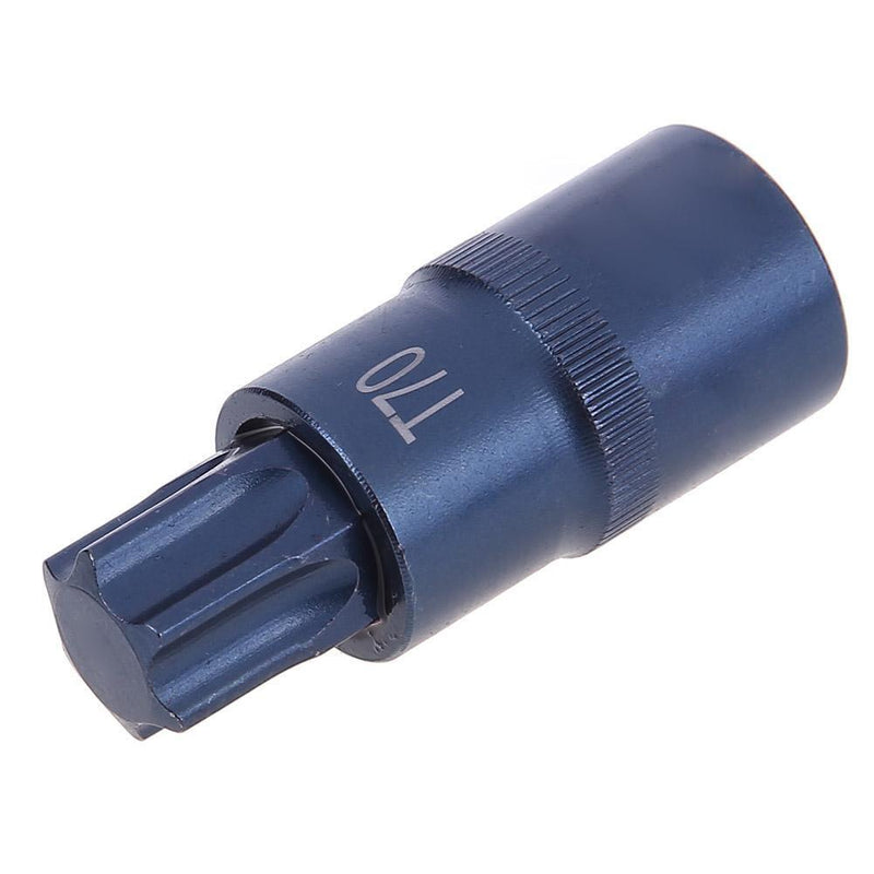 1/2 inch Torx Screwdriver Socket Bits Adapter Drive Socket Hand Tool(T70) Newly