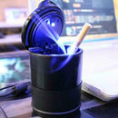 Universal LED Auto Car Ashtray LED Light Cigar Ash r Container Tray Holde J0Z7