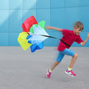 Children Umbrella Drag Drills Resistance Physical Speed Training Parachute Newly