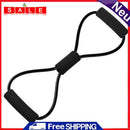 Yoga Resistance Exercise Bands 8 Word Pull Rope Chest Expander Muscle Workout