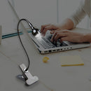 USB Clip LED Reading Lights Eye-care Adjustable Clamp Lamp (White Light) Newly