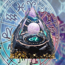 Orgonite Pyramid Healing Crystals Reiki Chakra Meditation Stones (Leo)