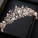 Girl Crystal Tiara Princess Crown Headband Wedding Hair Jewelr Accessories G4O7