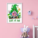 DIY Diamond Painting Flower Faceless Gnome 5D Drawing Full Round Drill Kit