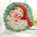 Diamond Painting Flower Wreath Rhinestone Drawing Garland for Door Home Decor