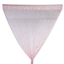 Decorative String Curtain Beads Wall Panel Fringe Room Door Window Pink Newly