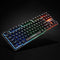 K87 LED Breathing Backlit 87 Keys Mechanical Feeling Gaming USB Wired Keyboard