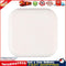 Punch Free Door Bumper Protector Self Adhesive Handle Square Pads (White) Newly