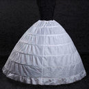 6Hoop Underskirt Ball Gown Long Skirts Petticoat Slips For Wedding P0O3 W4X5