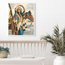Diamond Painting Indians 5D Full Round Diamond Mosaic Home
