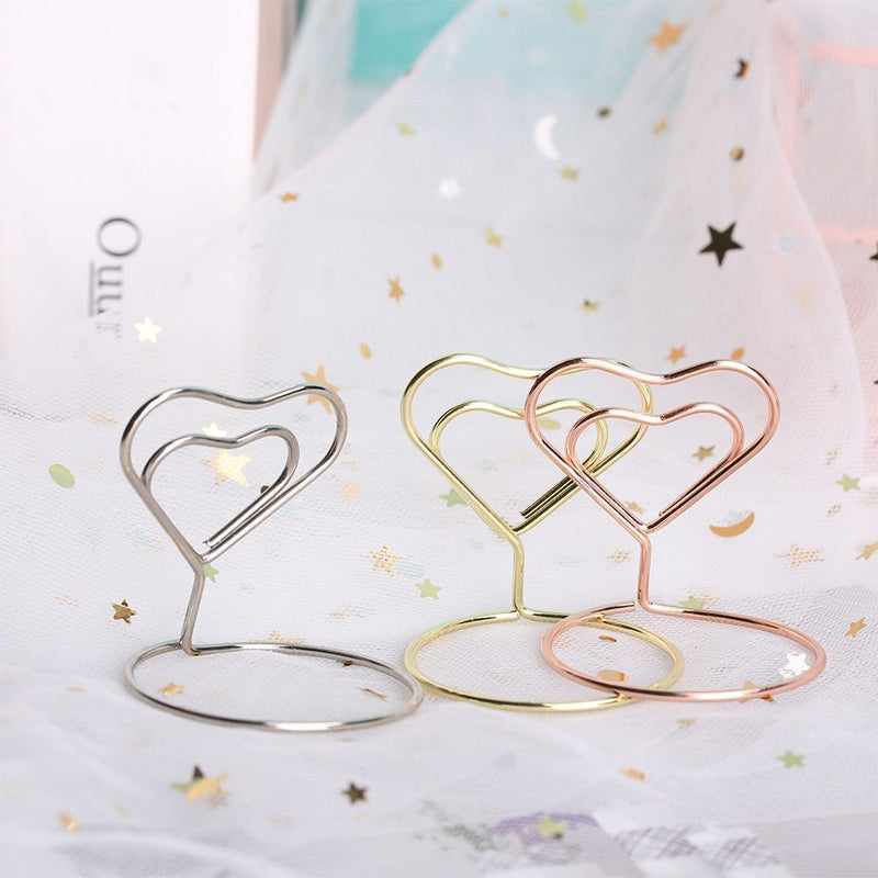 Wedding Supplies Table Numbers Holder Clamps Stand Photos Clips Place Card