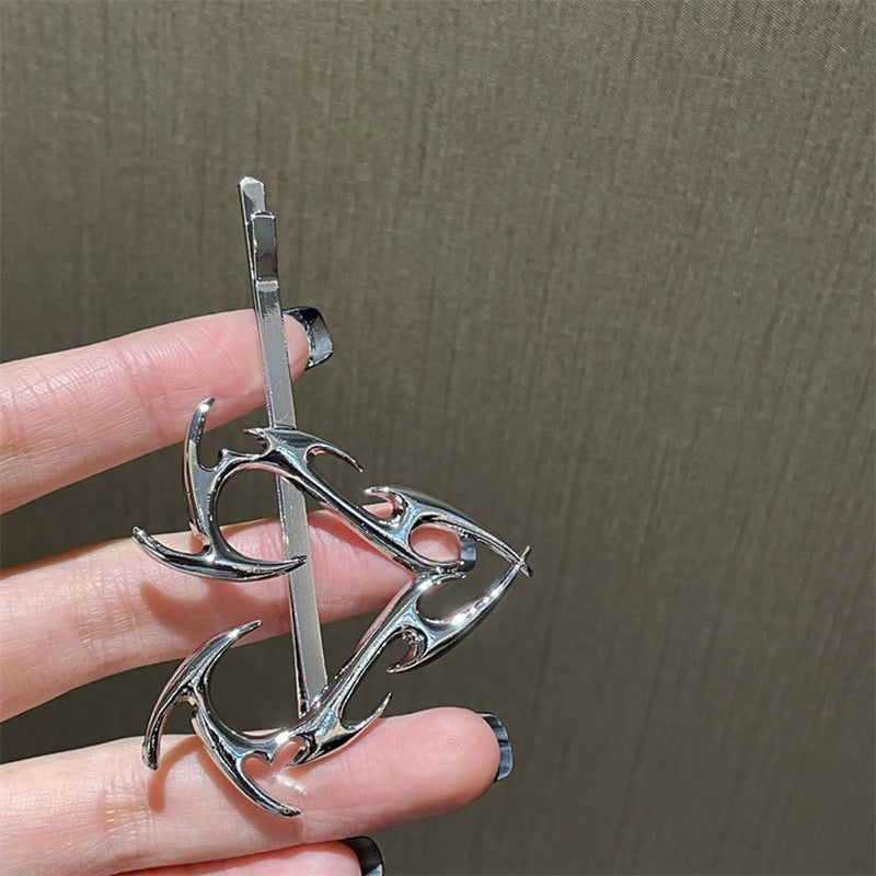 Women Head Jewelry Hair Ornament Hair Clip Love Heart Barrettes Hairpins