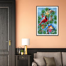 5D DIY Full Drill Diamond Painting Bird Cross Stitch Mosaic Craft Kit Home