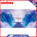 Full Round Drill Diamond Painting Glacier Angel Mosaic Drawing Kit Home Decor