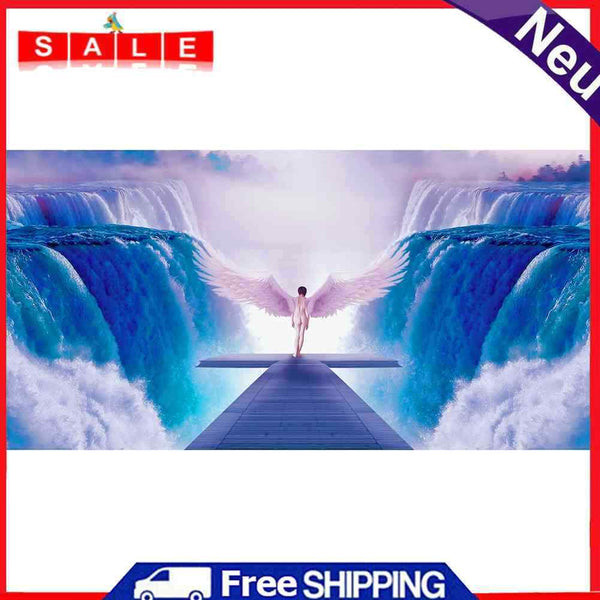 Full Round Drill Diamond Painting Glacier Angel Mosaic Drawing Kit Home Decor