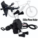 Phone Holder USB Charging Port Mirror Stand Install Cellphone Bracket Charger