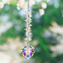 Crystal Love Light Catcher- Hanging Pendant Valentines Day Gifts (AB Color)