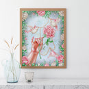 DIY Diamond Painting Kits Full Round Drill Rose Bird Mosaic Wall Home Decorat