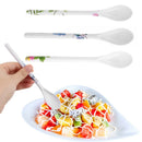 Flatware Children Porcelain Spoon Long Handle Coffee Sugar Melamine Scoop