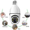 with Two Way Audio Smart Motion Detection 1080P Wireless WiFi Light Bulb Camera