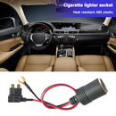 #A DC 12-24V Car Cigarette Lighter Cable Fuse Charger Socket Plug Connector Adap