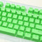 104pcs Universal Mechanical Keyboard Keycaps PC Bakclit Key Cap Set (Green)