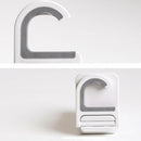 Multi-Purpose Self-adhesive Garage Hooks Mop Hanger Storage Broom Mop Holder