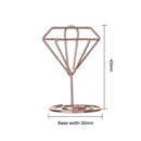 Clamp Heart Shape Photos Clips Table Numbers Holder Clamps Stand Place Card