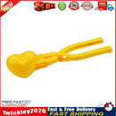 Love Shaped Snowball Maker Clip Kids Winter Snow Sand Mold Random (Yellow) Newly