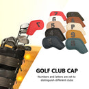 10x Golf Club Head Cover Leather Rod Head Protective Case Sleeve (Regular)
