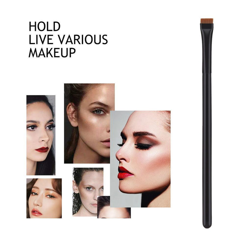 Professional Eyebrow Fine Brush Makeup Eyeliner Brow Cosmetic Brushes (B)