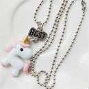Jewelry Best Friend Forever Bead Chain Bff Necklace Unicorn Pendants Friendship