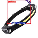 COB Headlights Adjustable Headband & Remote Lighting Rechargeable USB Lights