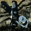 Stop Descender Self-Braking Climb Rescue Rappel Belay D3 L6N7 For 10-12mm D U8A3
