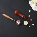 25mm Retro Wax Seal Head Replace Copper Head DIY Decor Craft Tools (34)