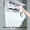 Air Conditioner Cleaning Cover Protector Bags Dust Waterproof Washing Clean F2E2