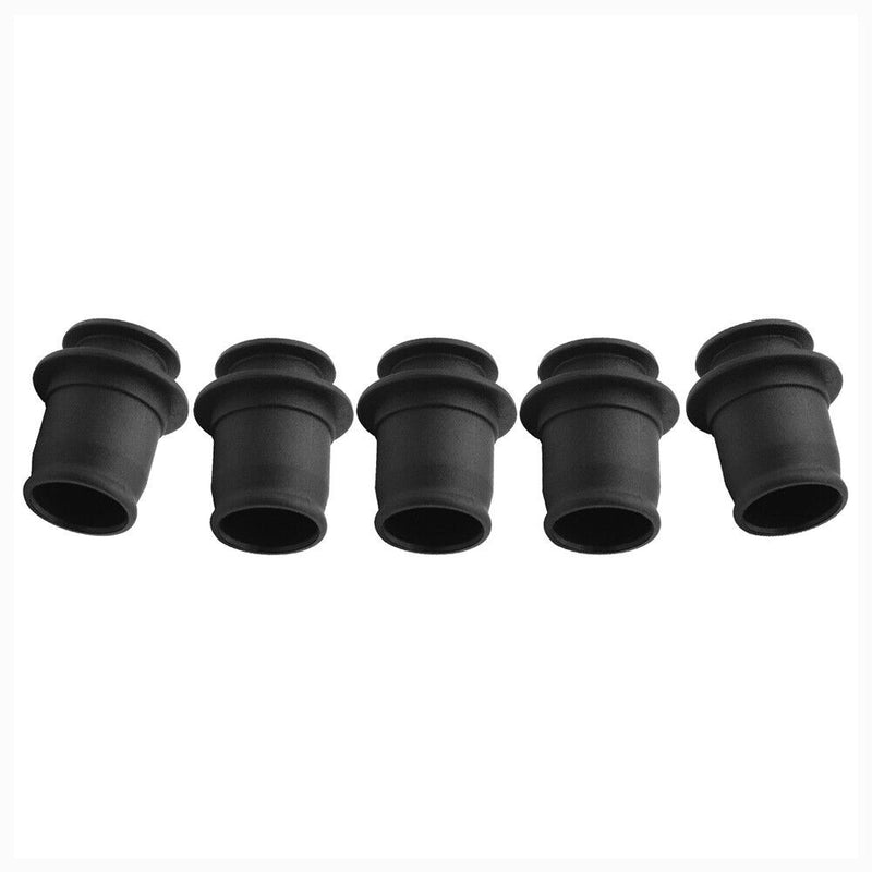5pcs Universal Cigarette Lighter Socket Plug Cover Dust Cap Auto Car Accessory