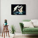 Full Round 5D DIY Diamond Painting Two Swans Embroidery Mosaic Cross Stitch